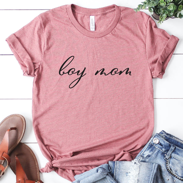 Boy Mom Tee | Women