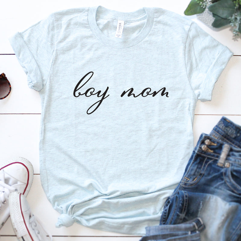 Boy Mom Tee | Women