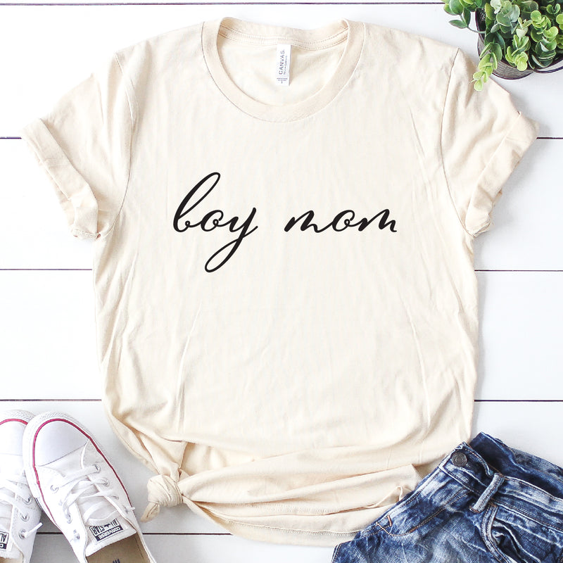 Boy Mom Tee | Women