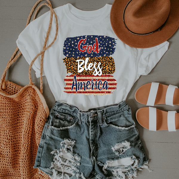 God Bless America Tee | Women