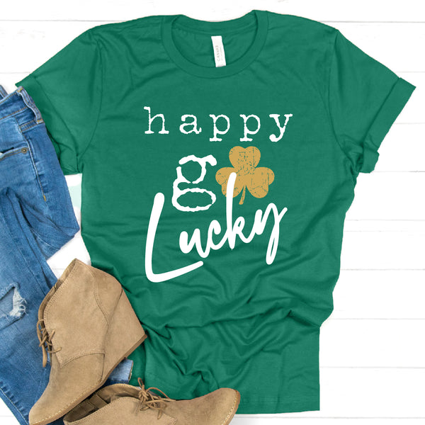 Happy Go Lucky Tee | Women