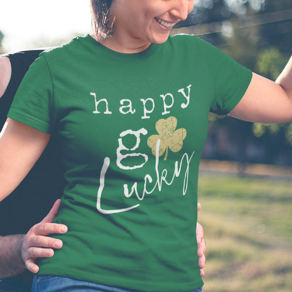 Happy Go Lucky Tee | Women