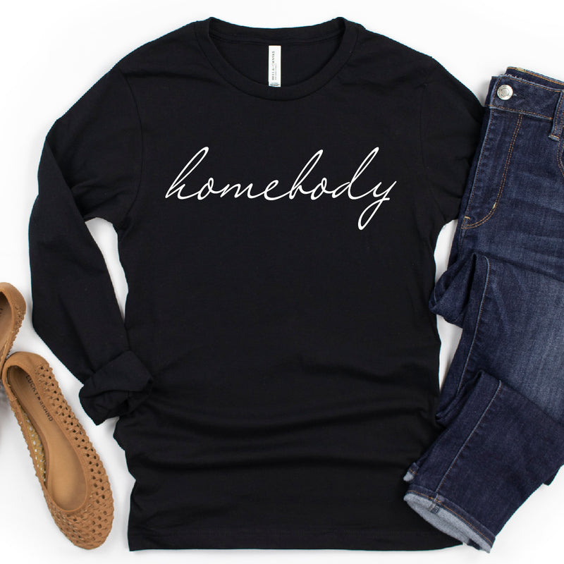 Homebody Long Sleeve Black | Women