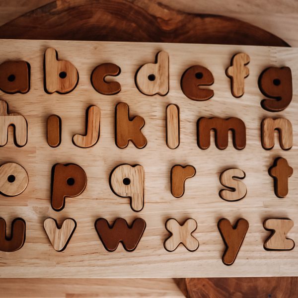 Natural Letter Puzzle | Montessori