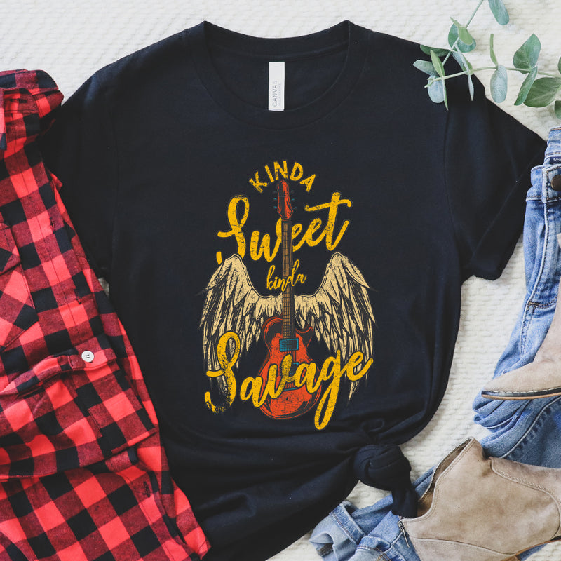 Kinda Sweet Kinda Savage Tee | Women