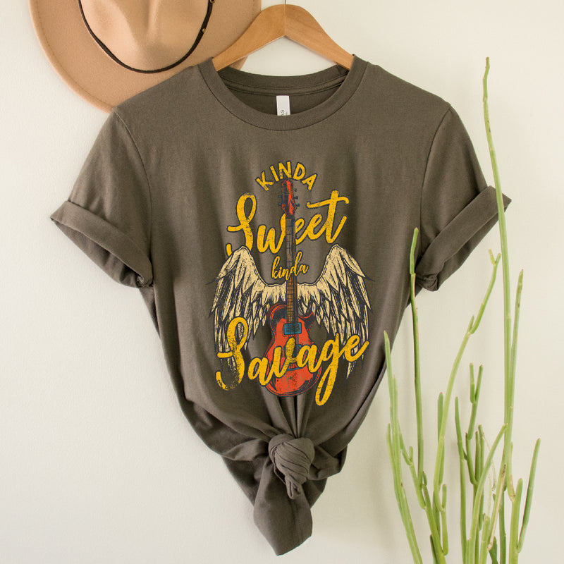 Kinda Sweet Kinda Savage Tee | Women