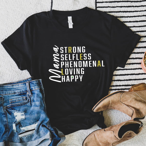 Mama Strong Selfless Phenomenal Tee | Women