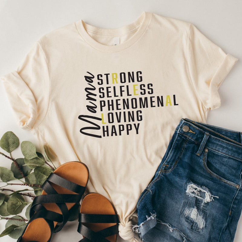 Mama Strong Selfless Phenomenal Tee | Women