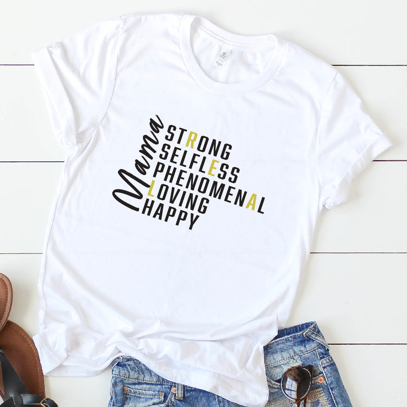 Mama Strong Selfless Phenomenal Tee | Women