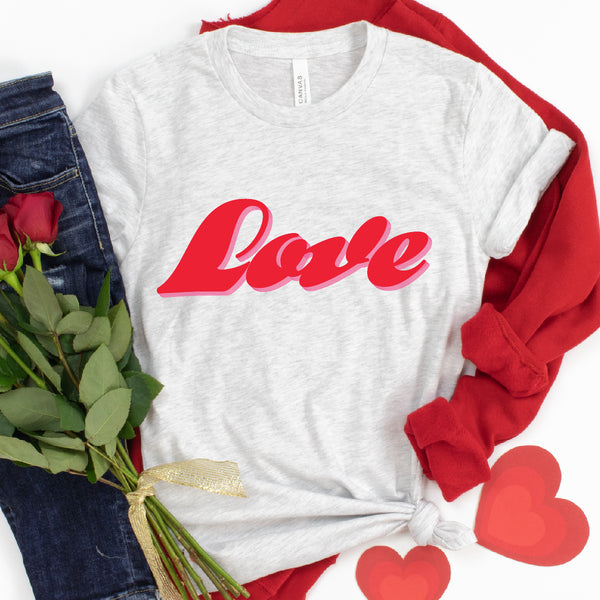 Retro Love Tee | Women