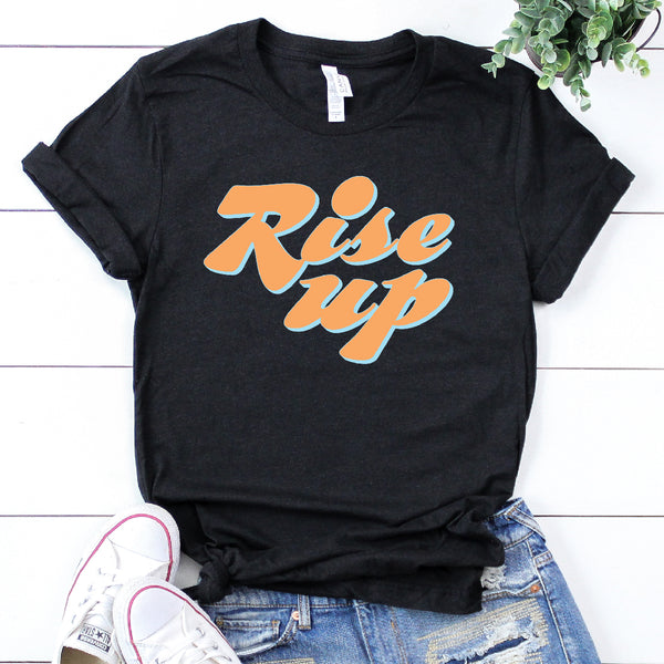 Rise Up Retro Tee | Women