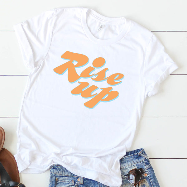 Rise Up Retro Tee | Women