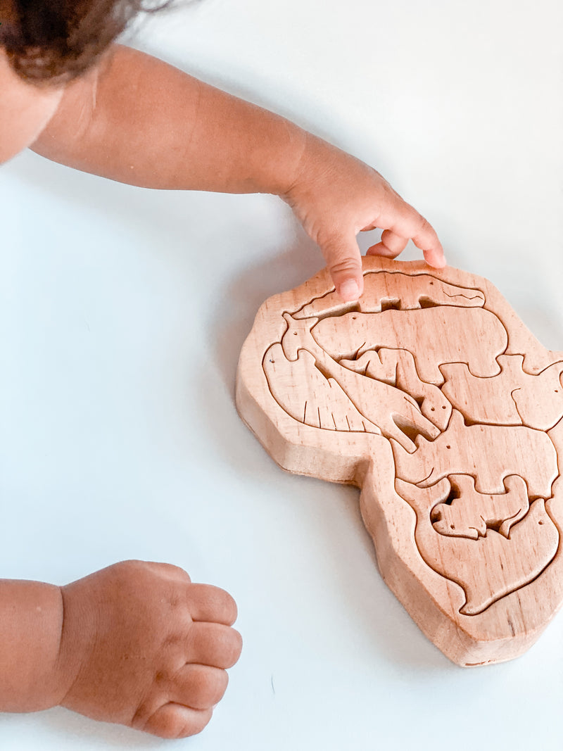 Wooden Puzzle | Africa