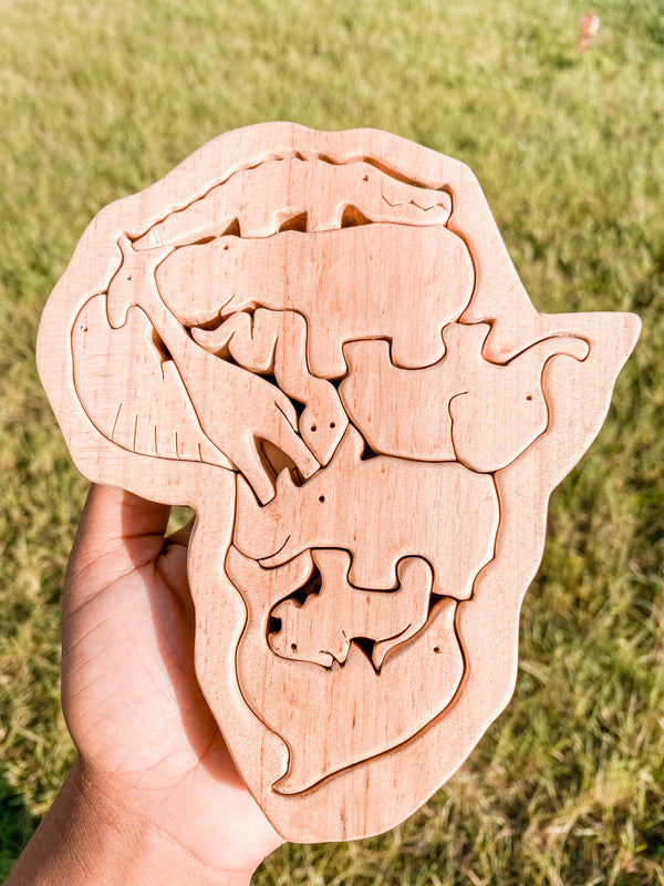 Wooden Puzzle | Africa