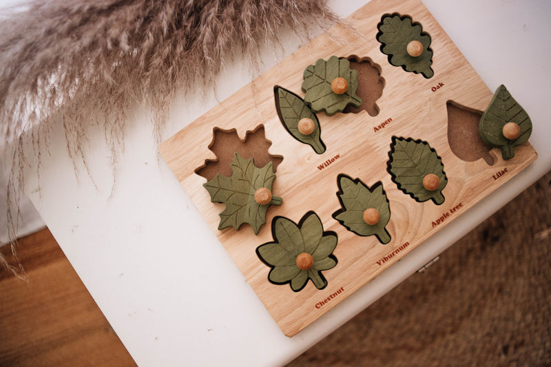 Leaf Puzzle | Montessori